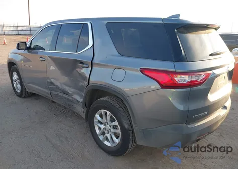 2020 Chevrolet Traverse Fwd Ls из США, поврежденный, VIN 1GNERFKWXLJ313305